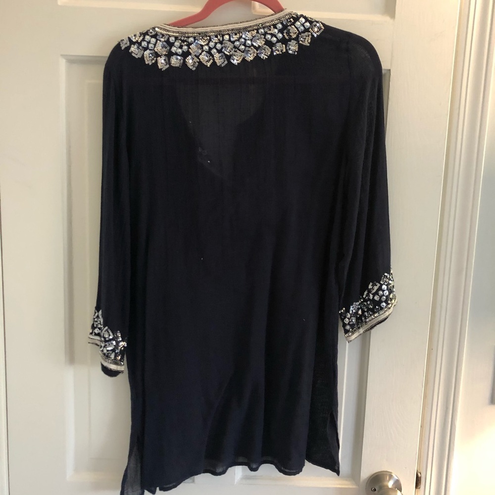 Calypso St Barth Tunic With Sequins - image 3